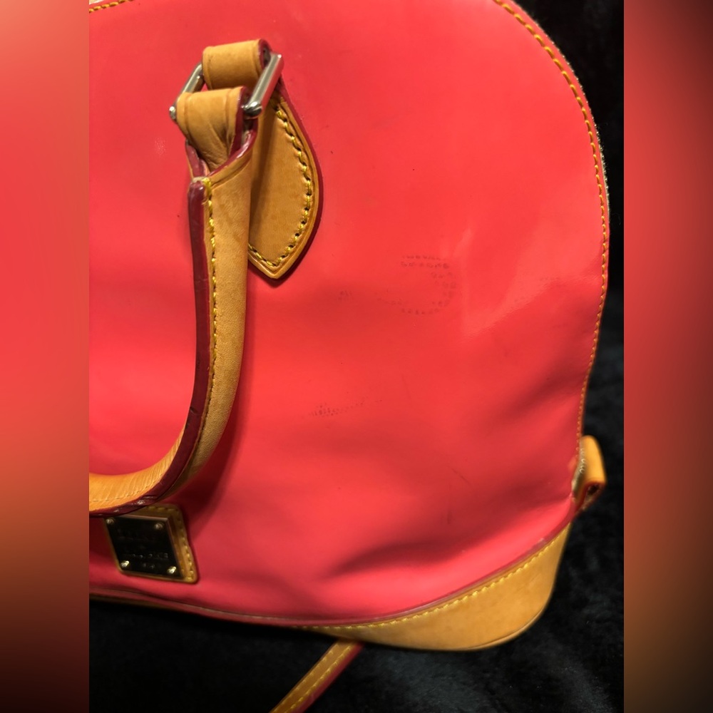 Dooney & Bourke Bubble Gum Zip Crossbody Sachel - Picture 7 of 15
